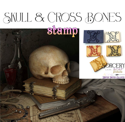 Skull and Crossbones Stamp