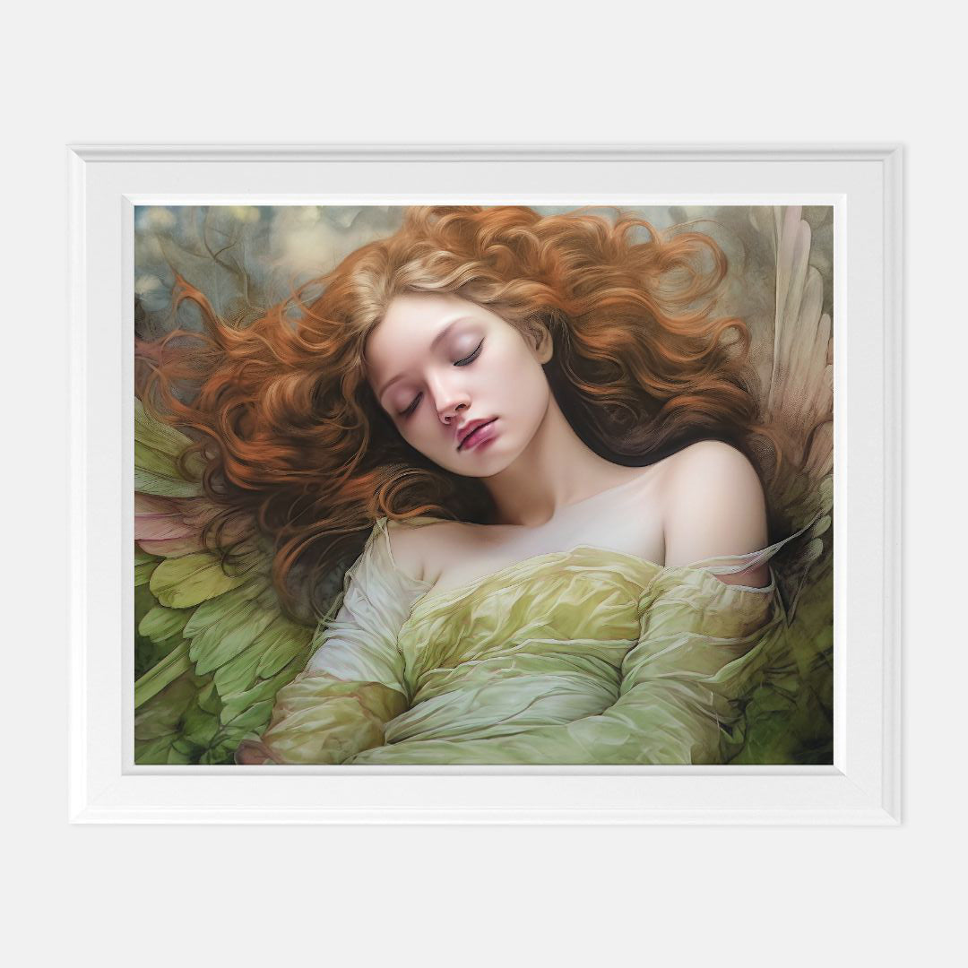 Slumbering Angel Print 8 x10