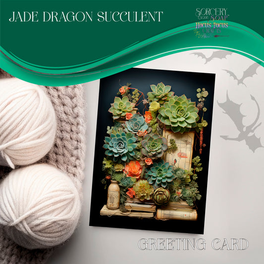 Jade Sculpture 3 : Greeting Cards
