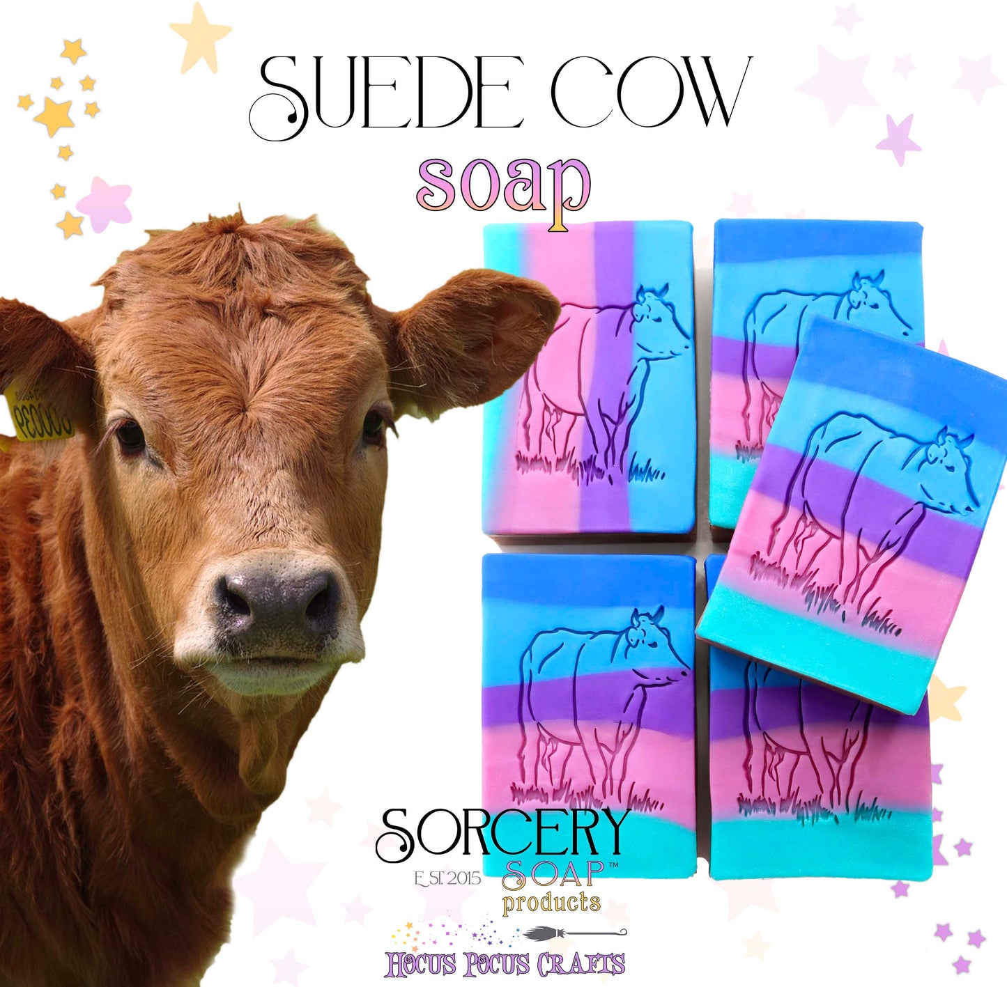 Suede Cow Soap