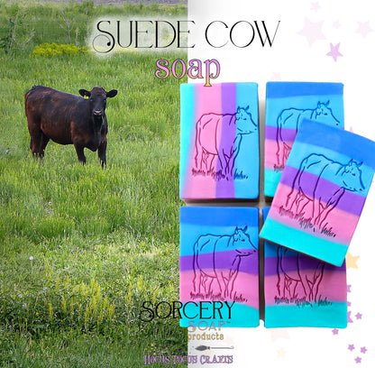 Suede Cow Soap