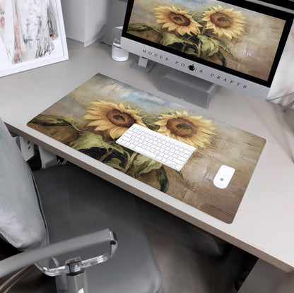 Sunflower Desk Mat