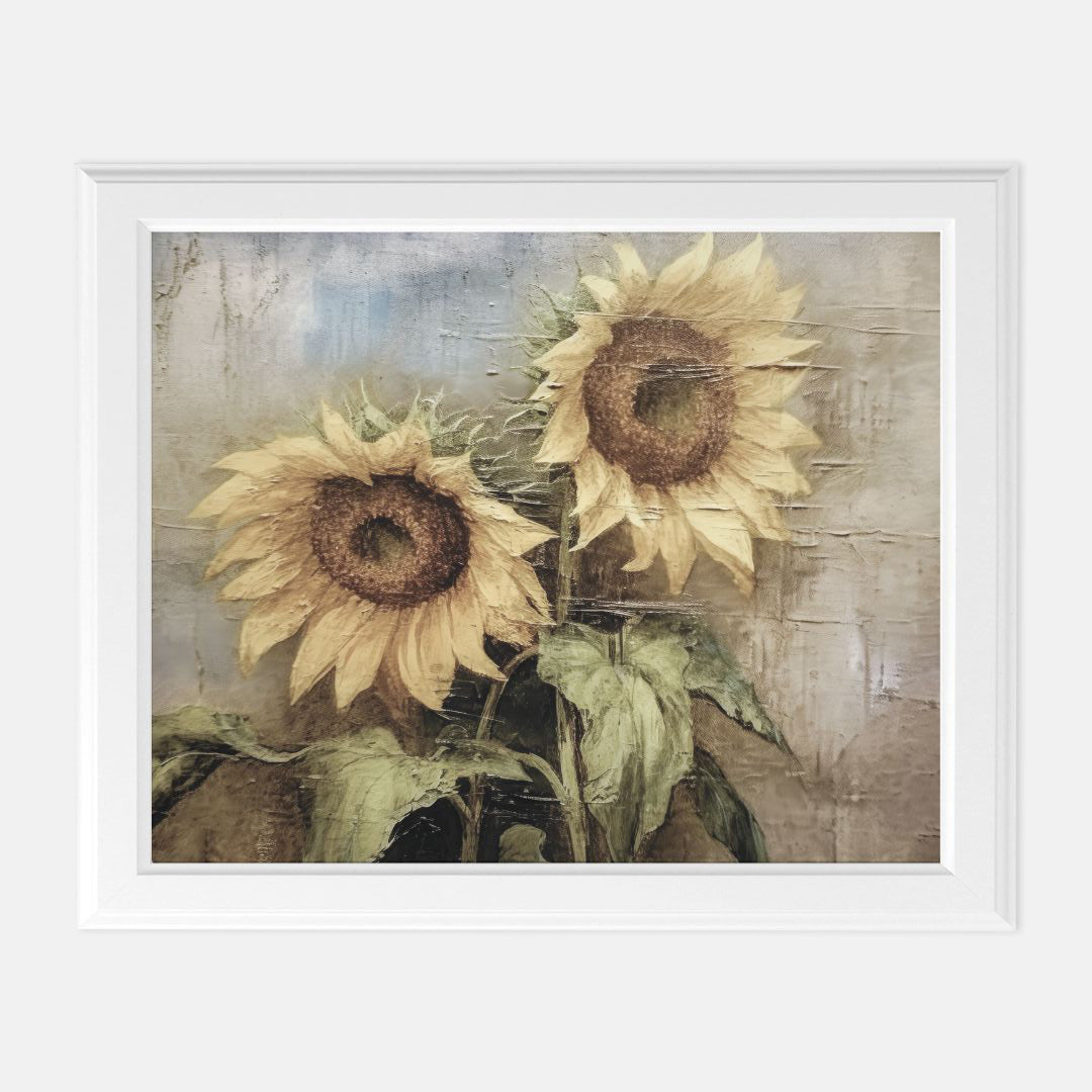 Sunflower Print Print 8 x10