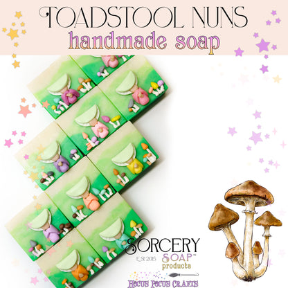 Sorcery Soap Toadstool Nun Soap