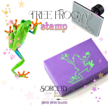 Tree Frog Stamp