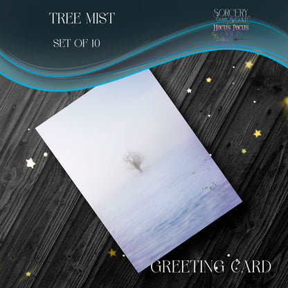 Tree Mist Greeting Card