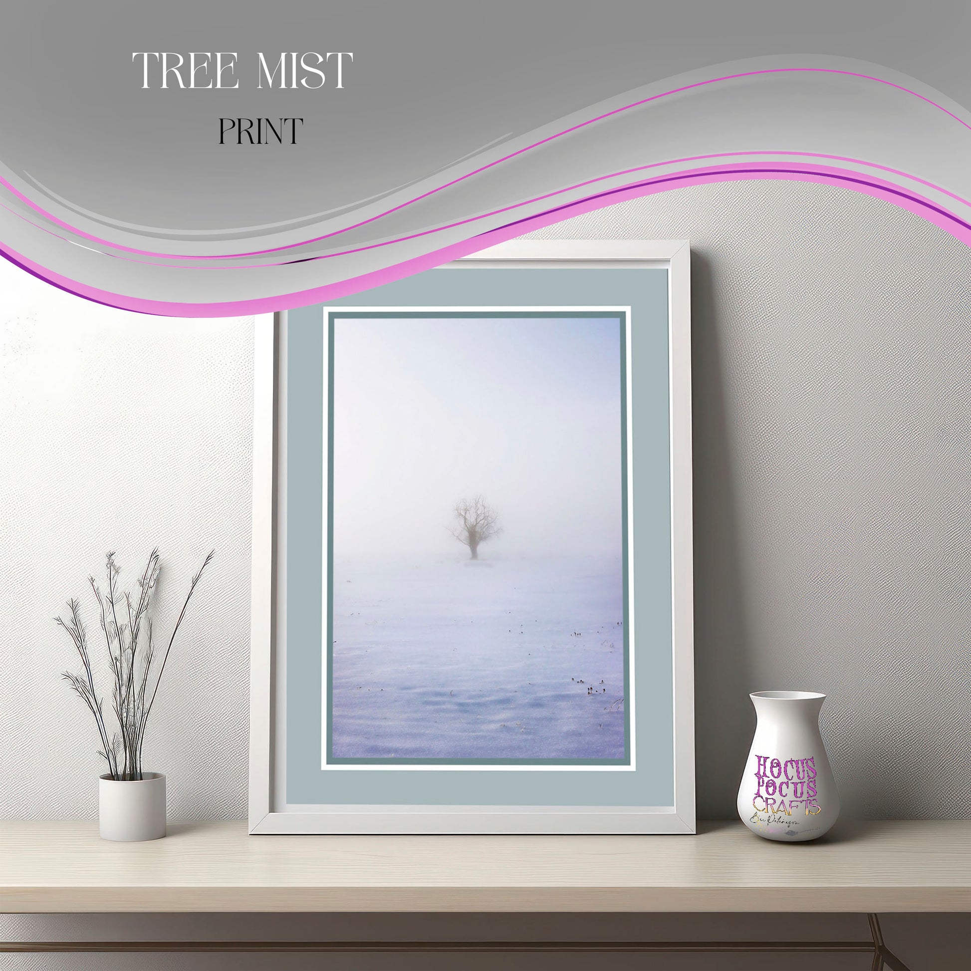 Tree Mist Print