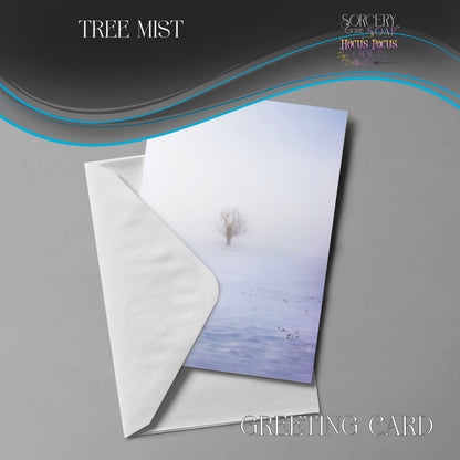 Tree Mist Greeting Card