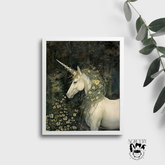 Unicorn Enchanted Print 8 x10