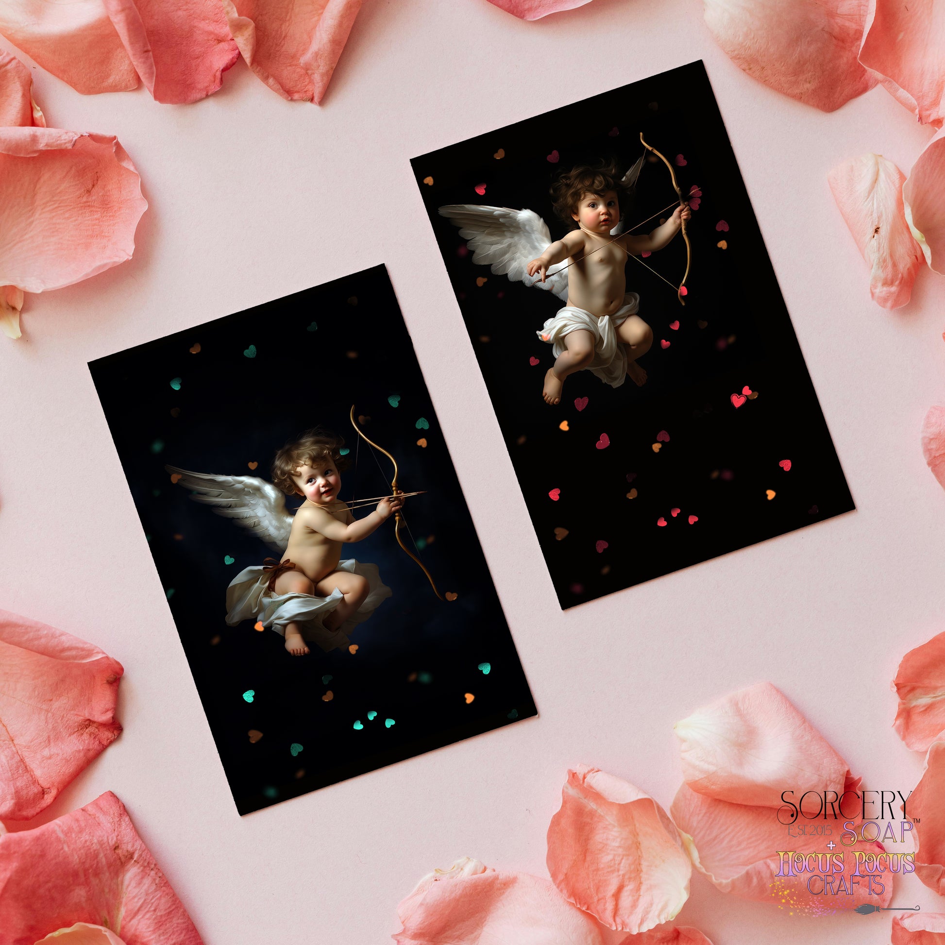 Valentine Cupid Greeting Card