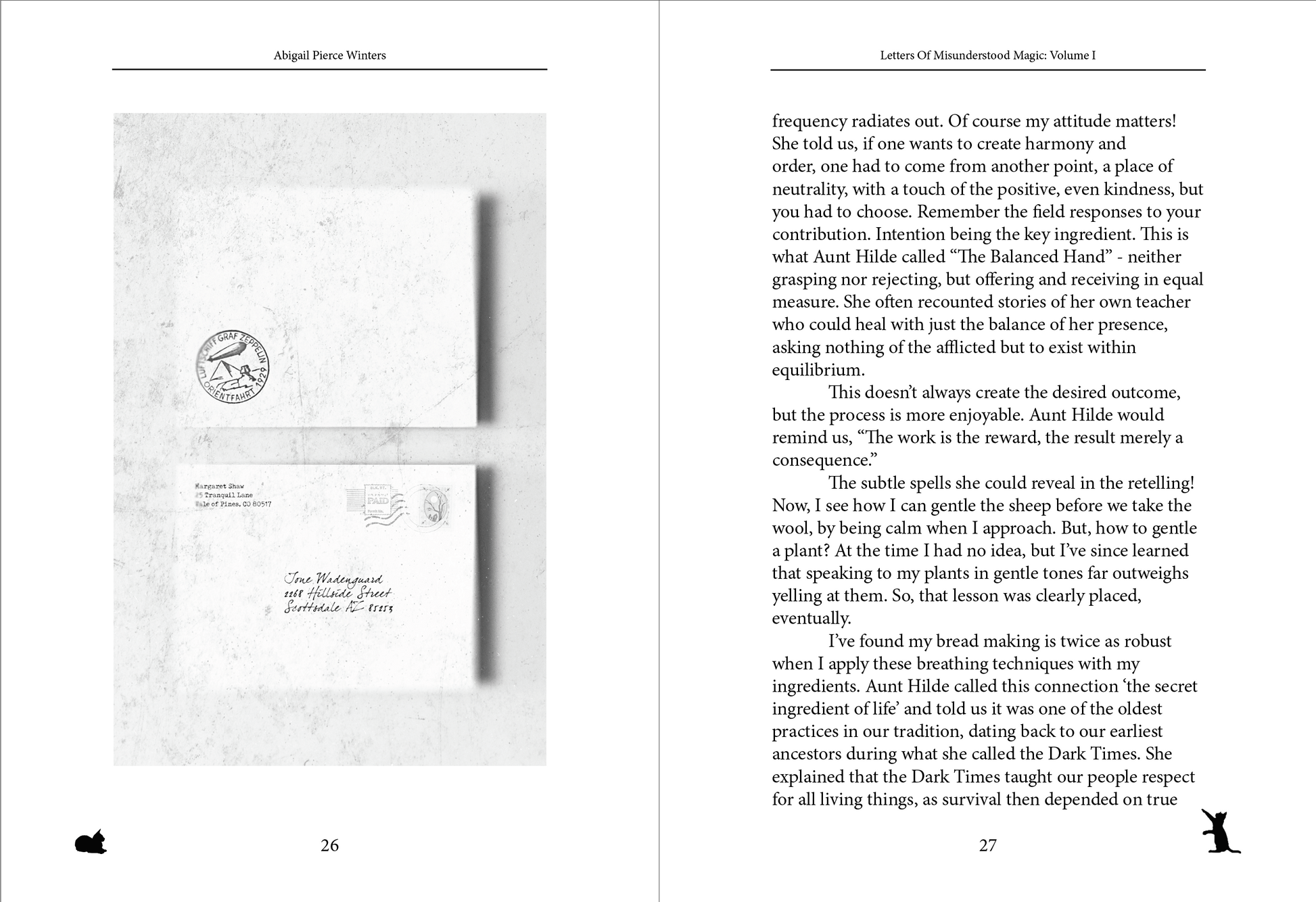 Letters of Misunderstood Magic Vol 1 Print Book