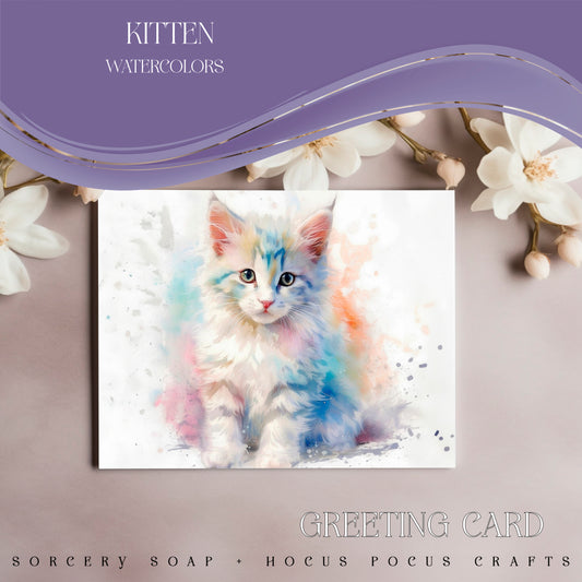 Kitten Greeting Card