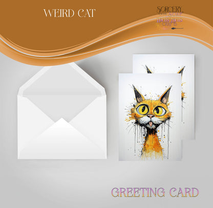 Weird Cat Chronicle Cards