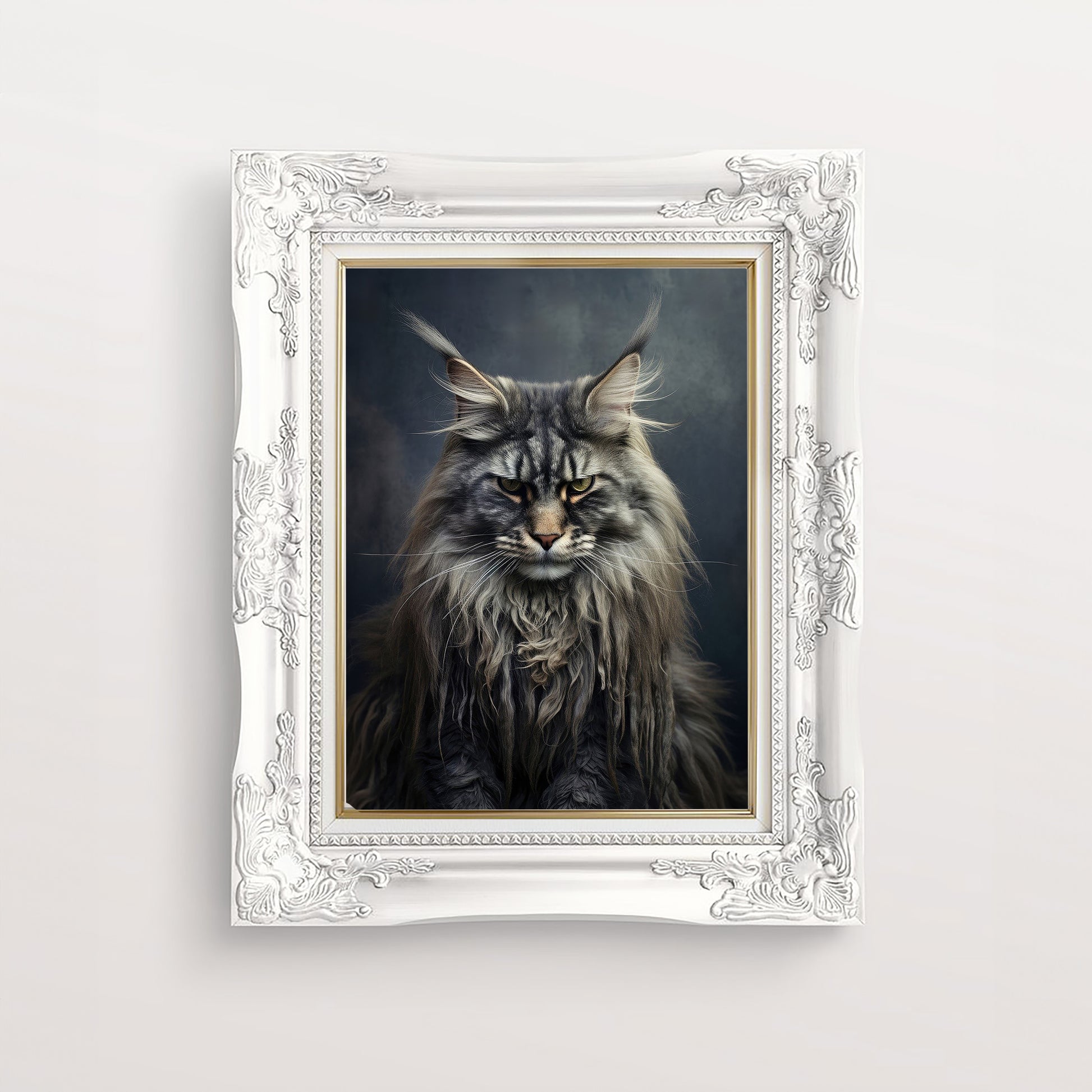 Maine Coon Cat Print 8 x10