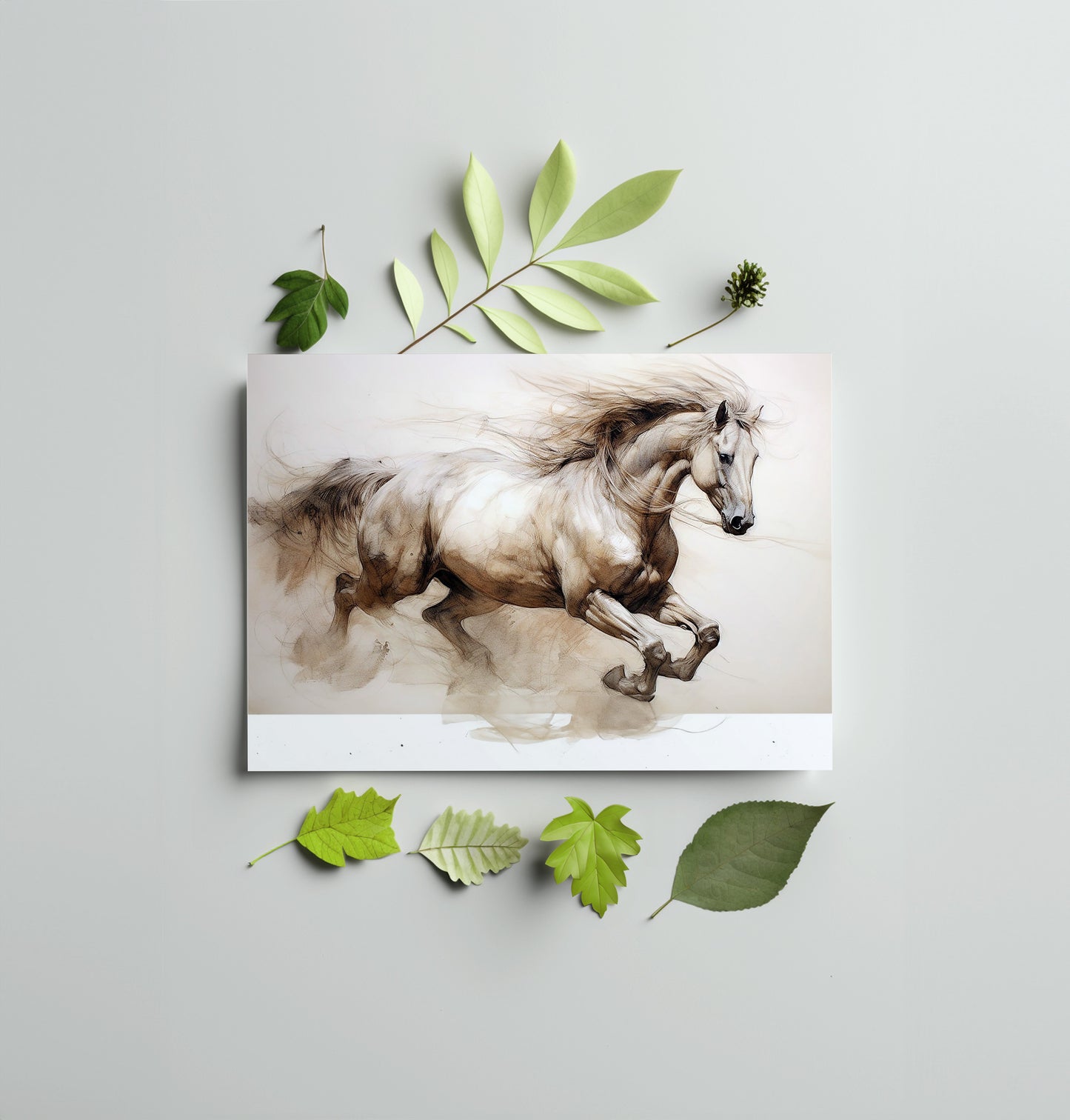 Wild Horse Folded Card Sorcery Soap