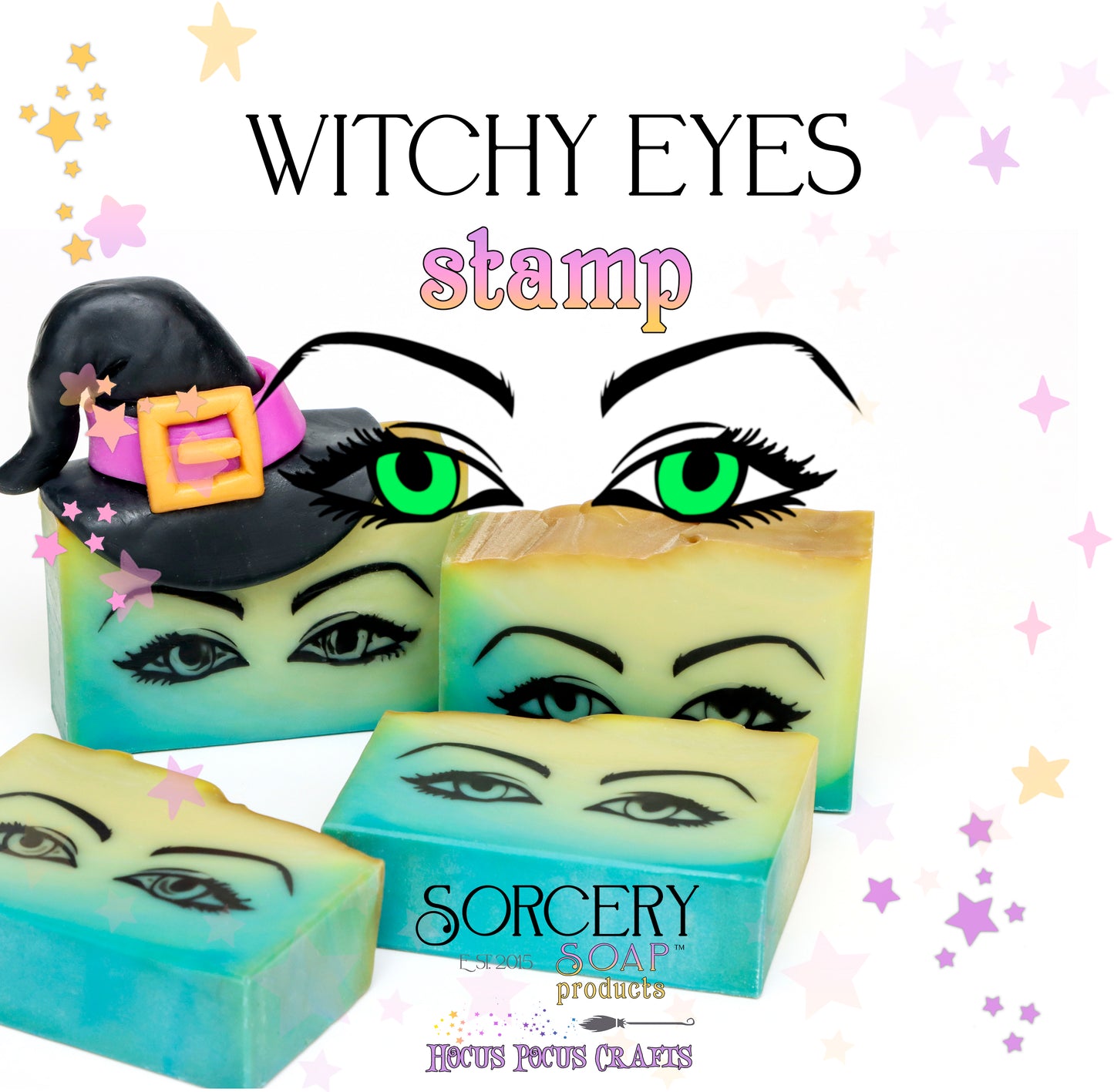 Witchy Eyes Stamp