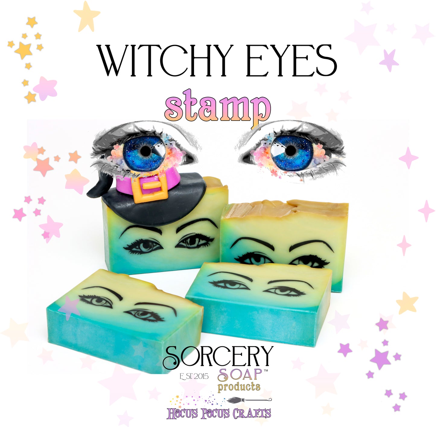 Witchy Eyes Stamp