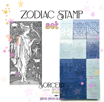 Zodiac Soap Stamps