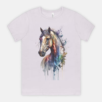 Lavender Dust Horse Tee Shirt