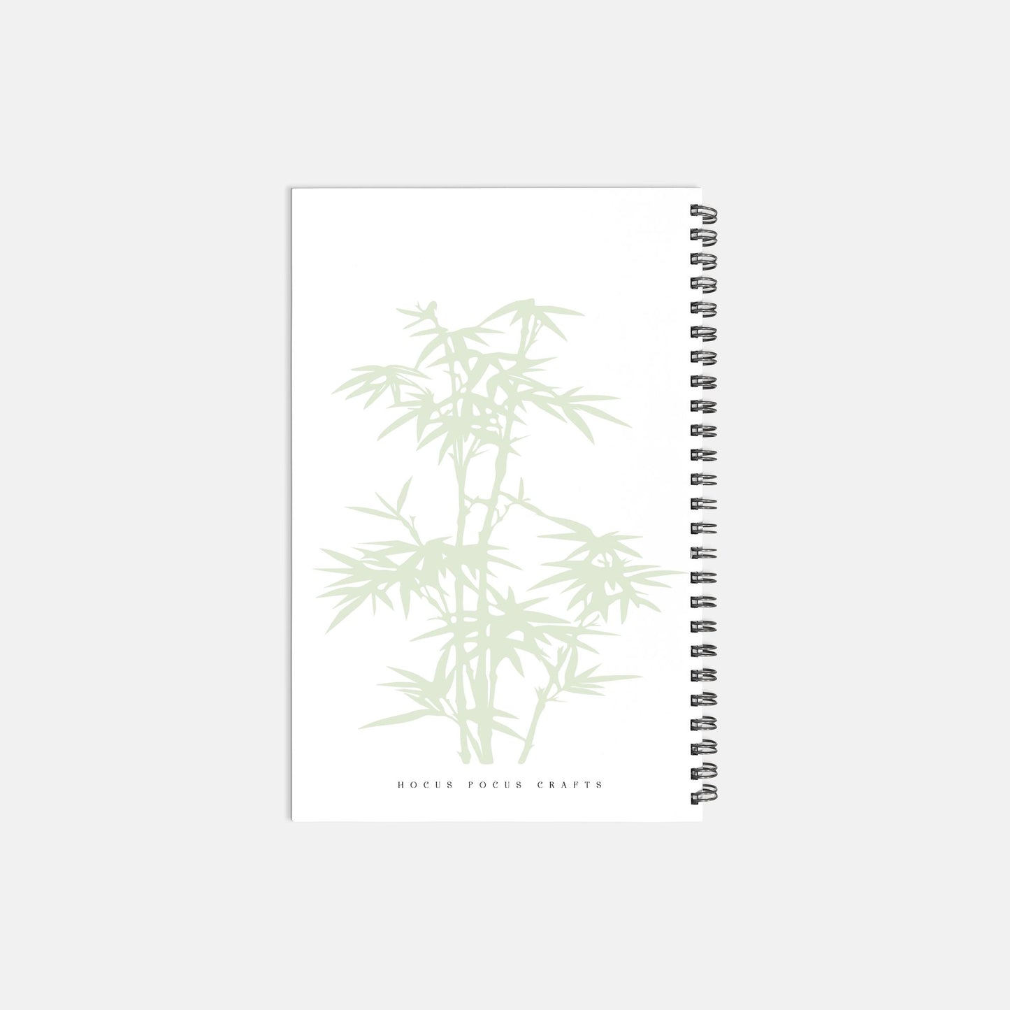 Zen Waterfall Journal notebook Hardcover Spiral 5.5 x 8.5