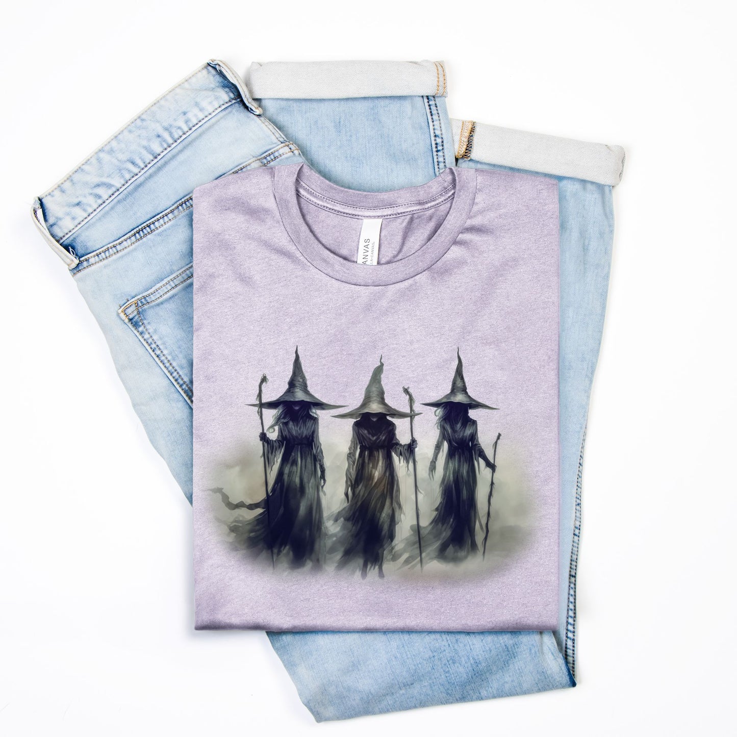 Witch Sisters Tee Shirt Unisex Tee 3001