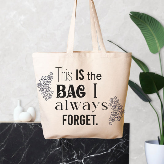 Always Forget Me Nots Oversized Tote Sorcery Soap + Hocus Pocus Crafts