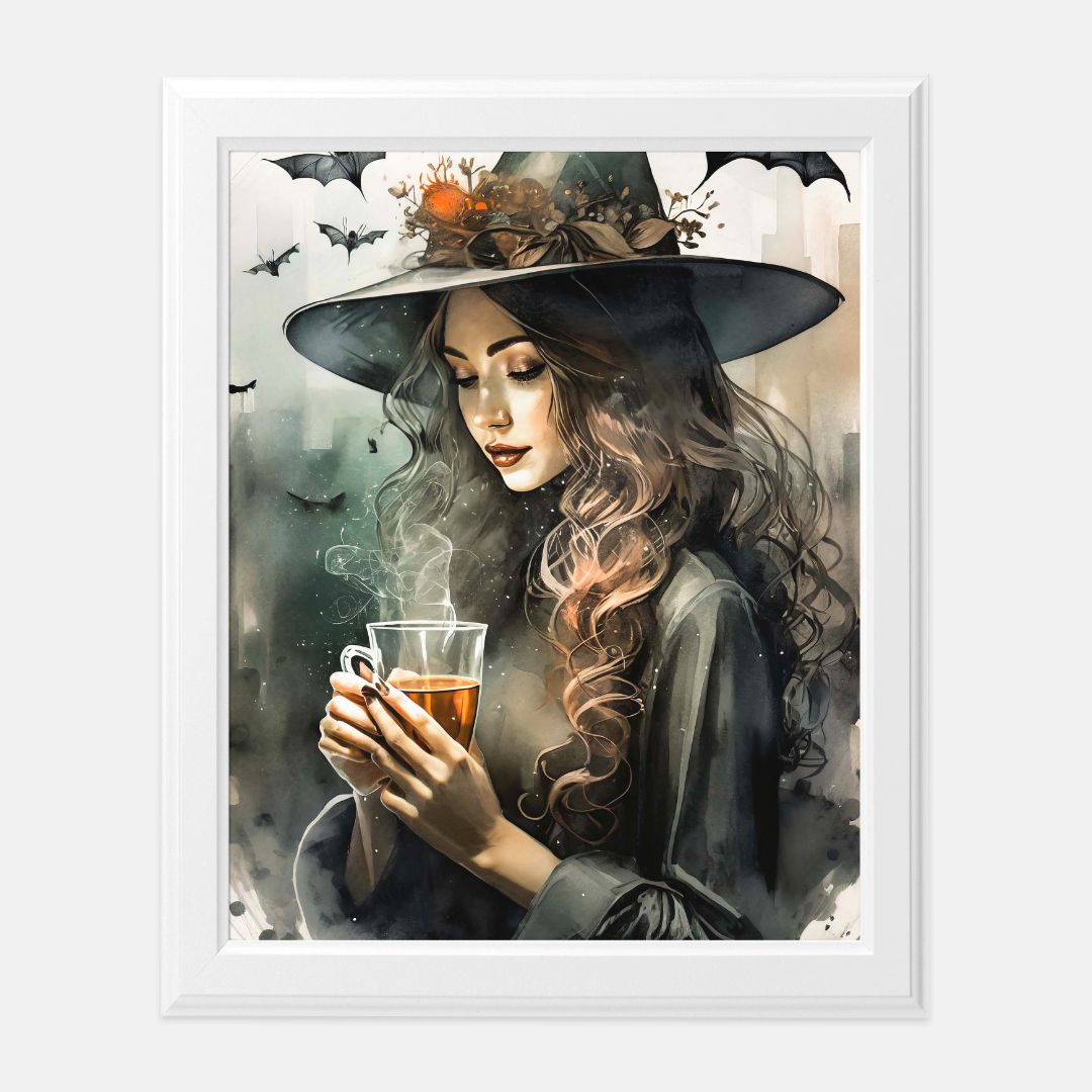 Tea Witch Print 8 x10