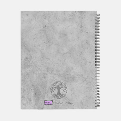 Viking Warrior Journal Notebook Hardcover Spiral 8.5 x 11
