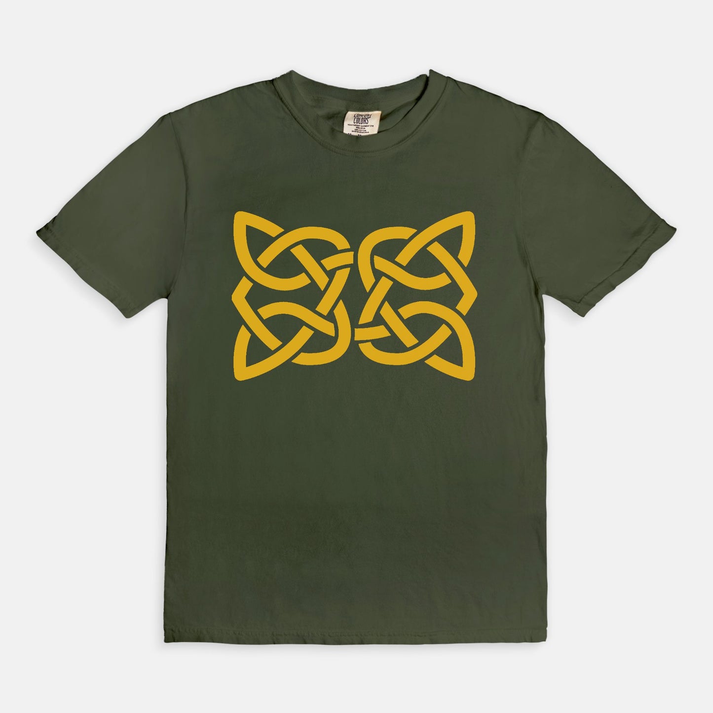 Two Hearts Celtic Knot Tshirt by Sorcery Soap + Hocus Pocus Crafts