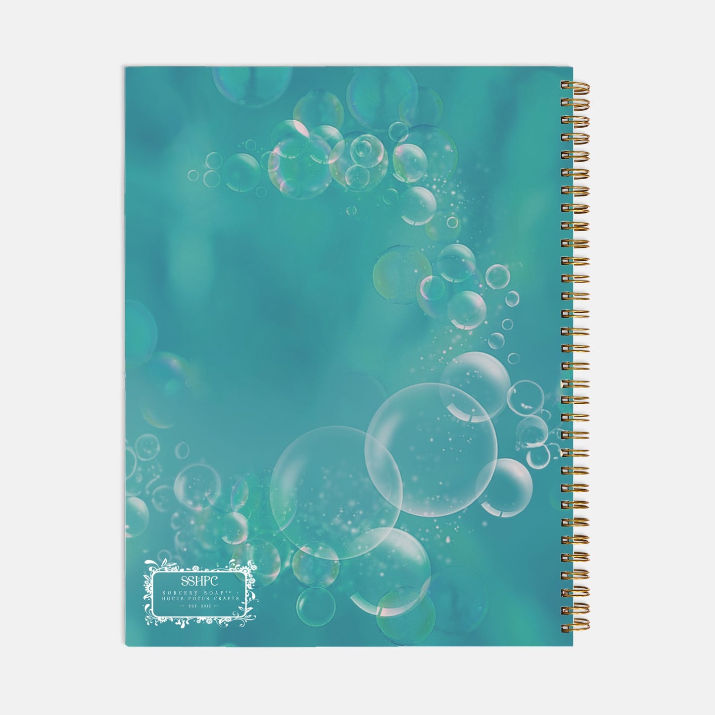 Mermaid Queen Journal Notebook Hardcover Spiral 8.5 x 11