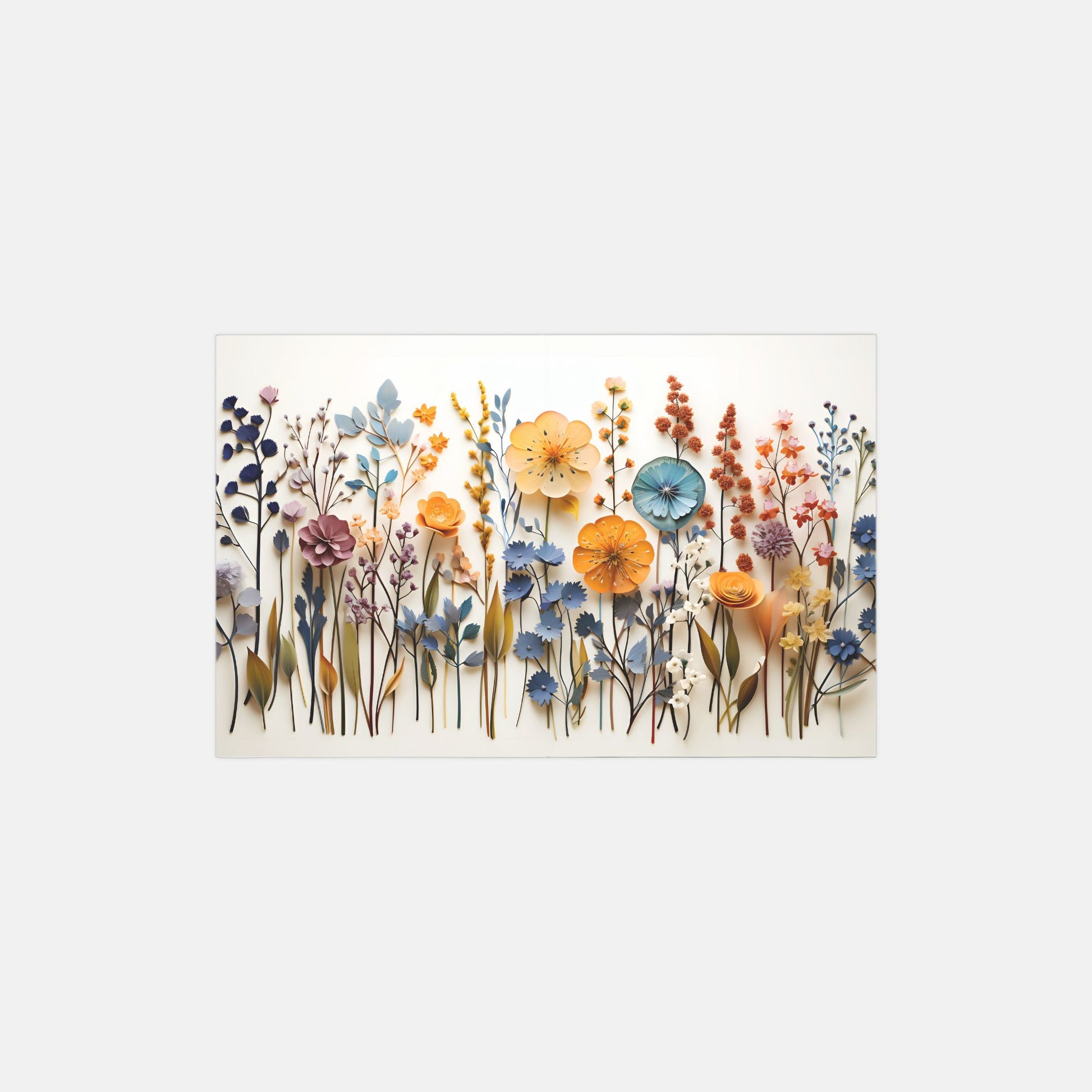 Behaved Flowers Greeting Card