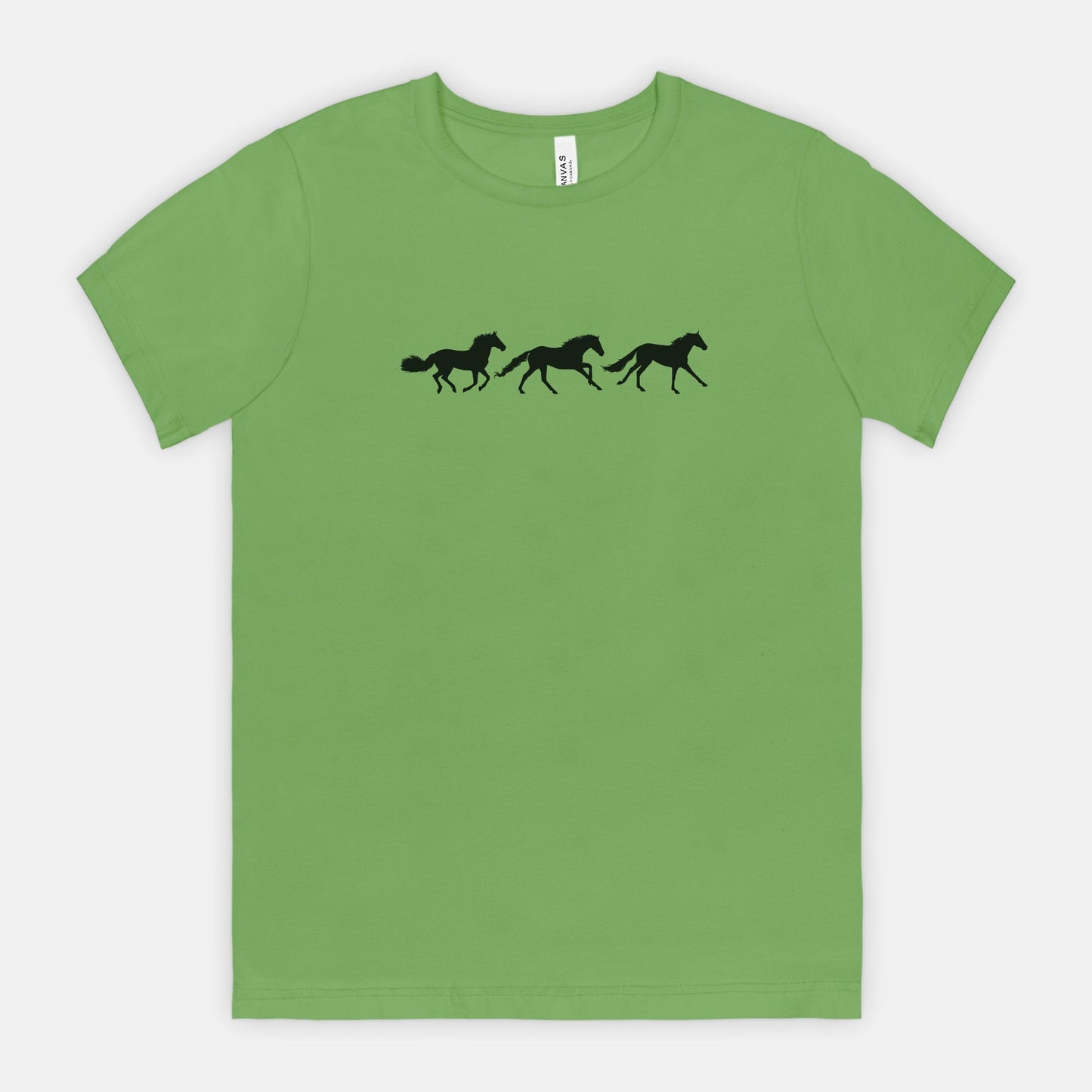 Horse Run Leaf Green Tshirt