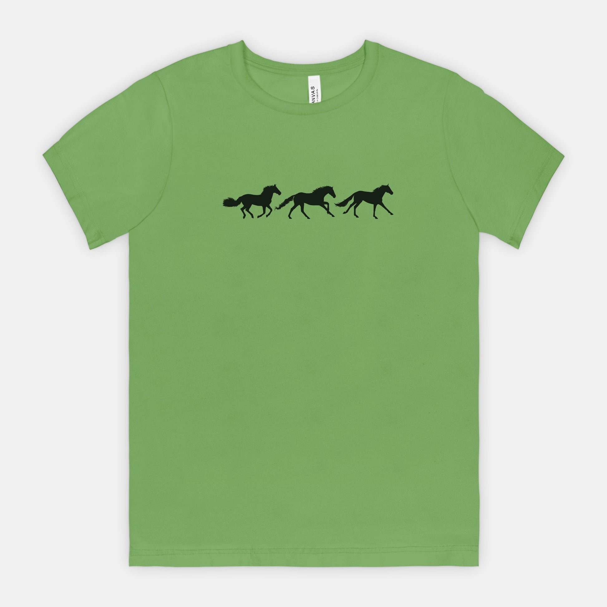 Horse Run Leaf Green Tshirt