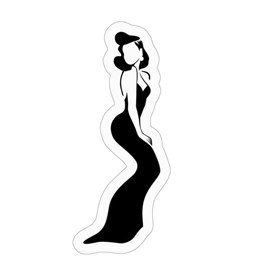 Glamour Girl Sticker - 3" x 3"