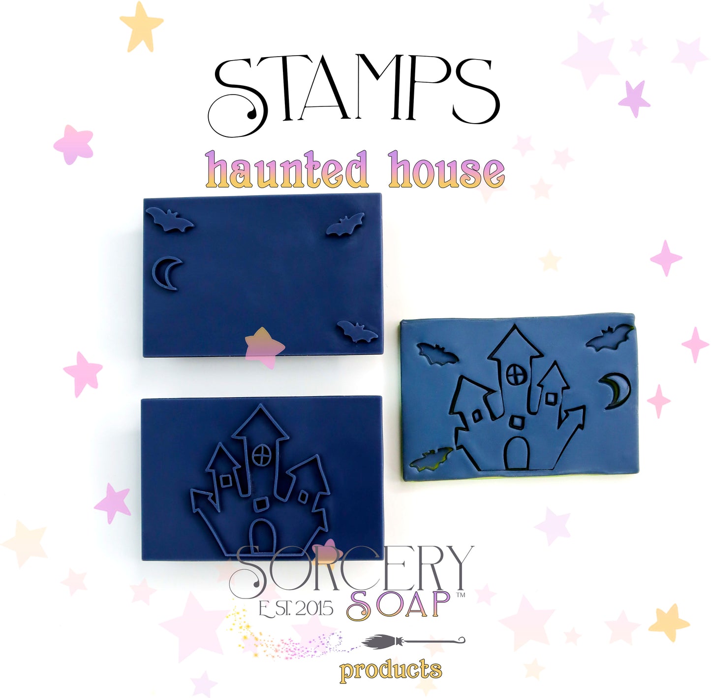 Haunted House Stamps