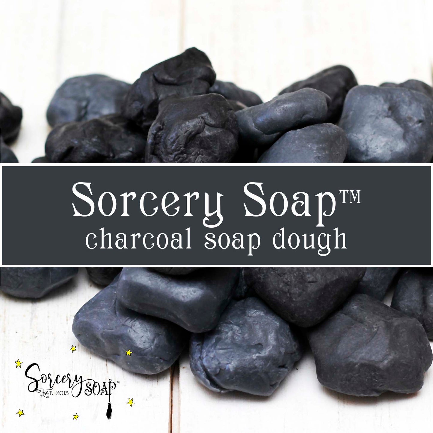 Basic Soap Dough Charcoal Black