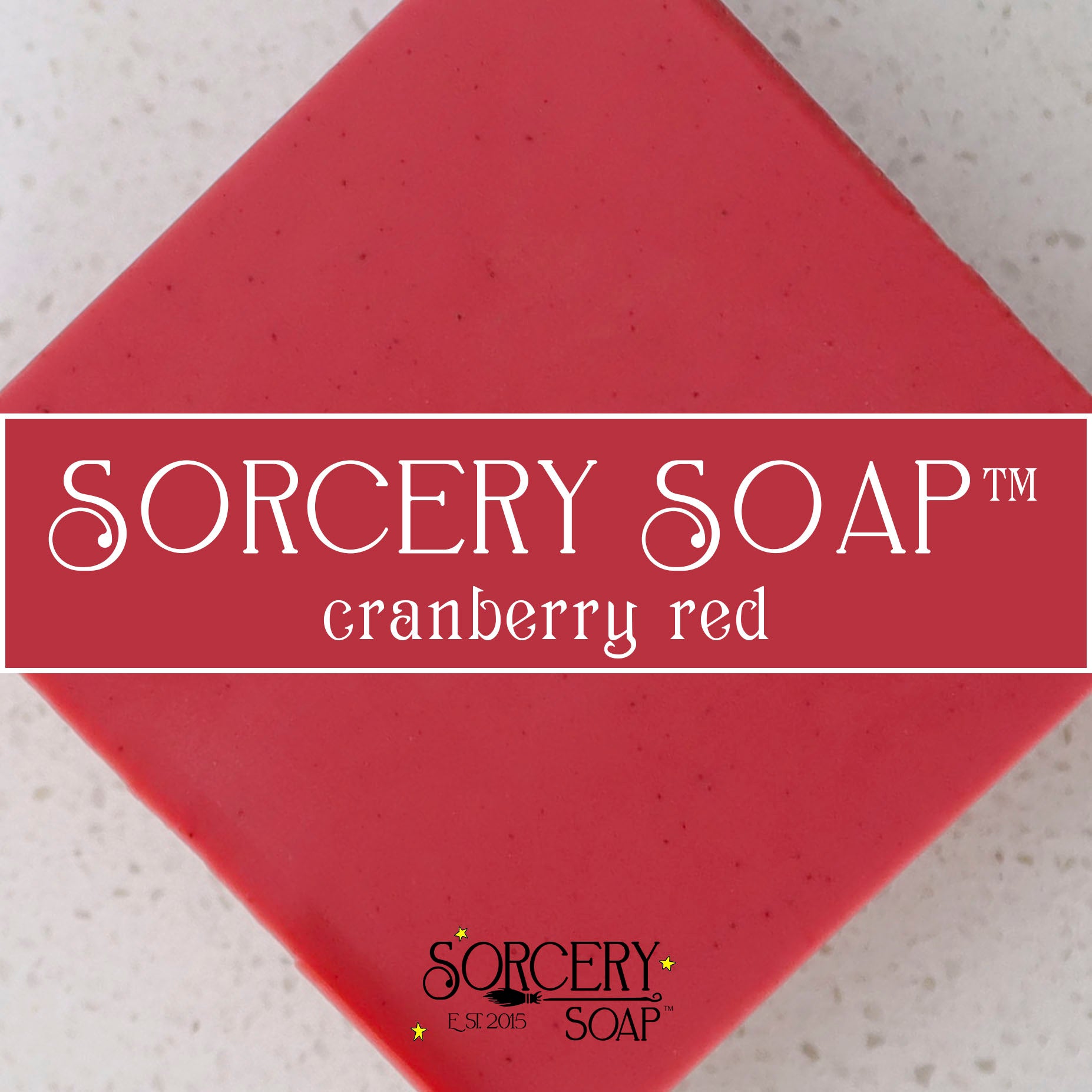 cranberry red soap dough