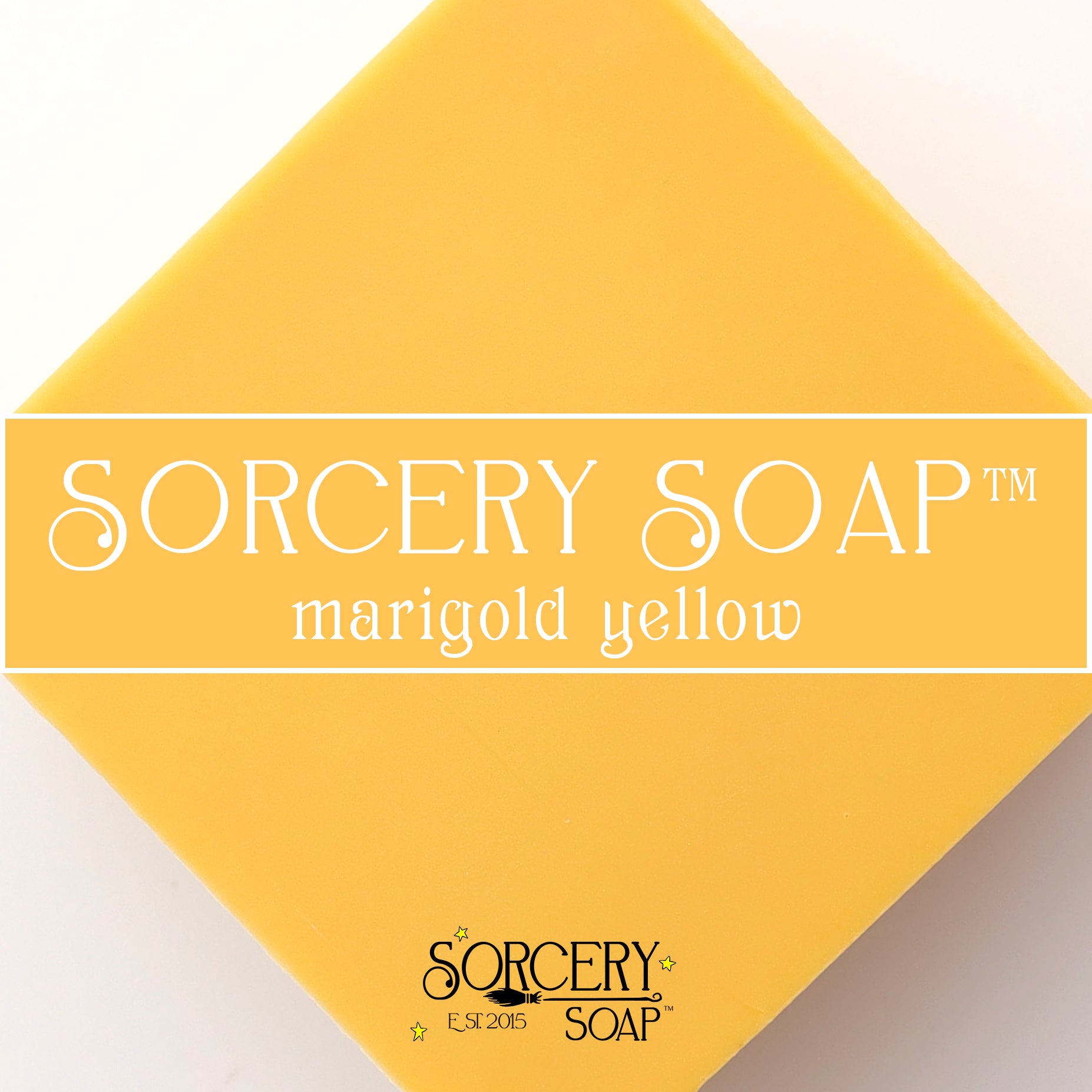 marigold yellow soap dough