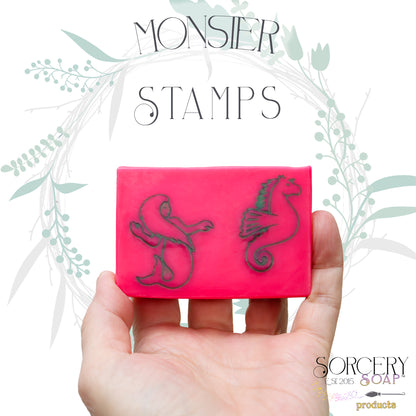 Monster - Seahorse Stamp