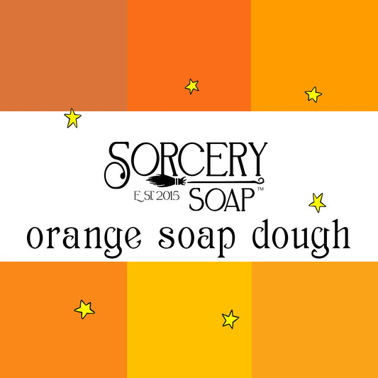 Orange Soap Dough