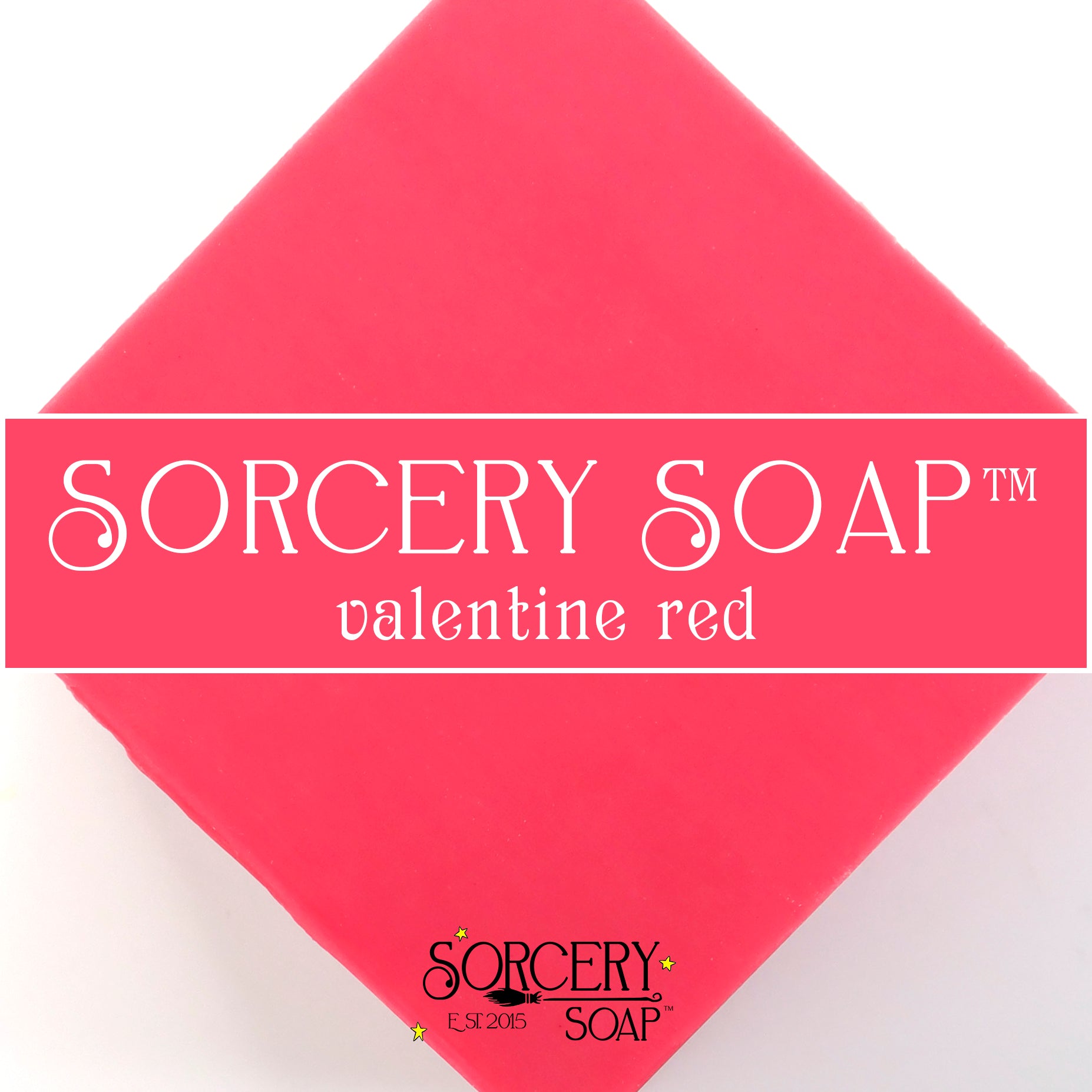 valentine red soap dough