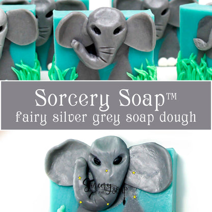 Basic Soap Dough Fairy Silver Grey