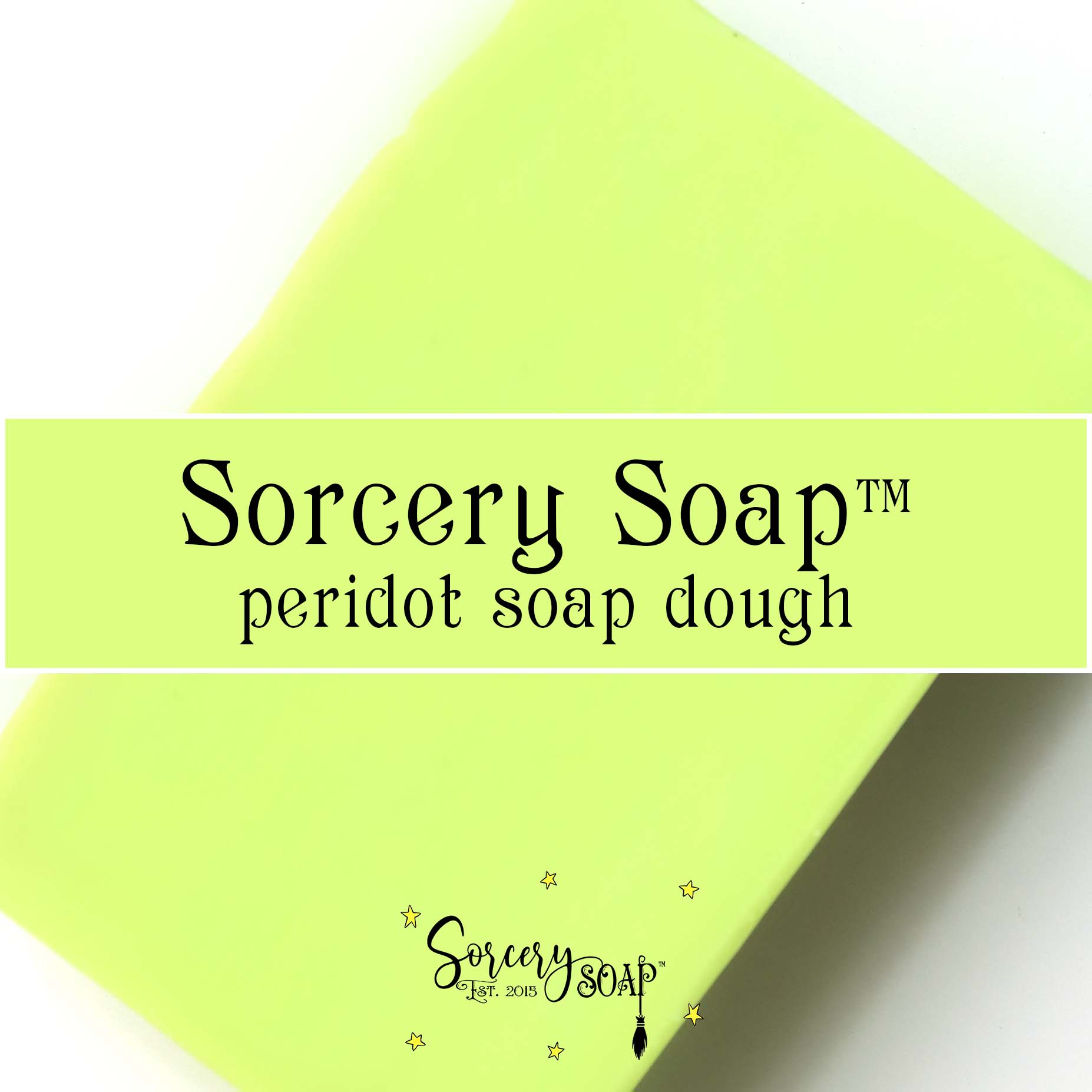 Peridot Green Soap Dough