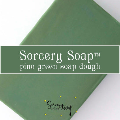 Pine Green Soap Dough