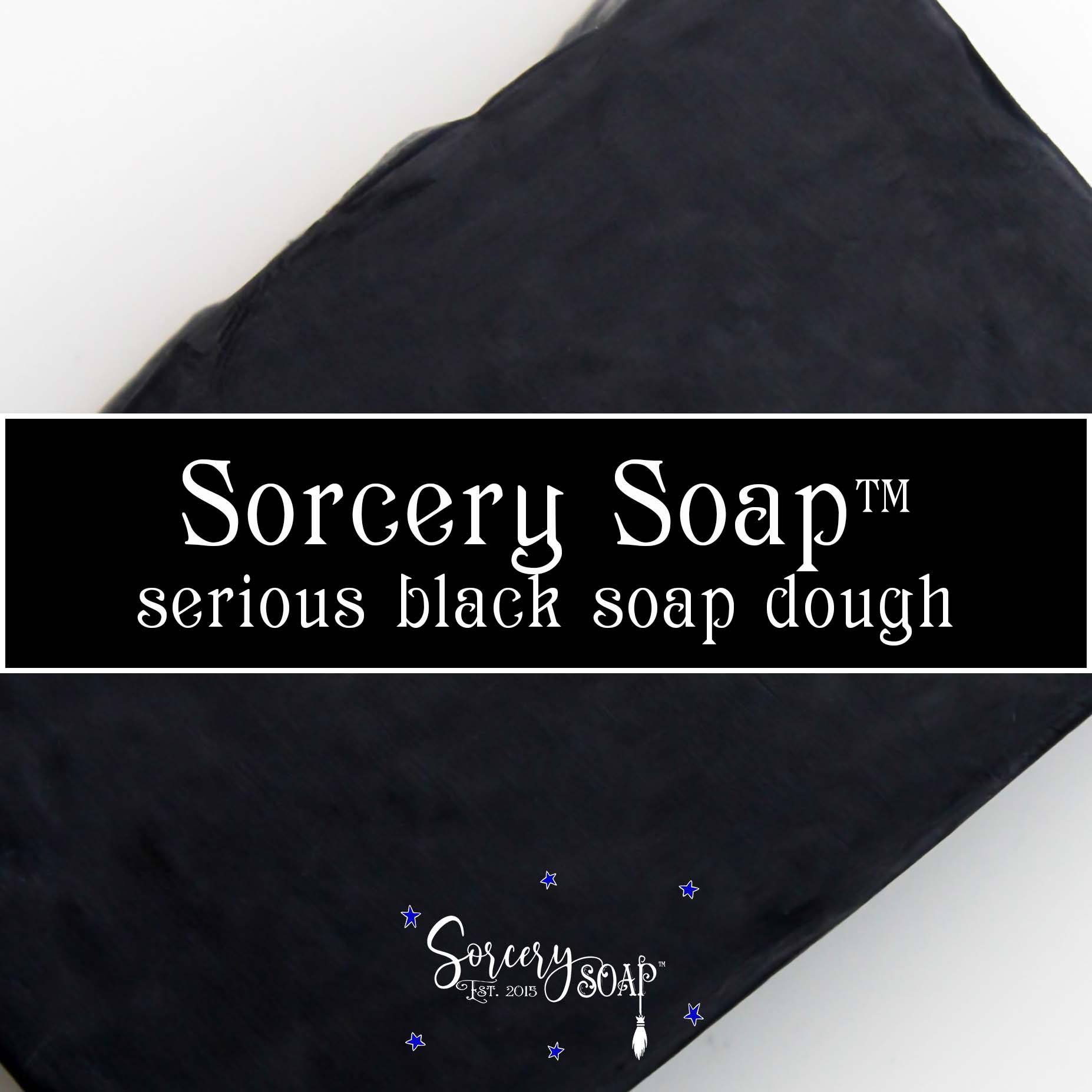 Basic Soap Dough Serious Black